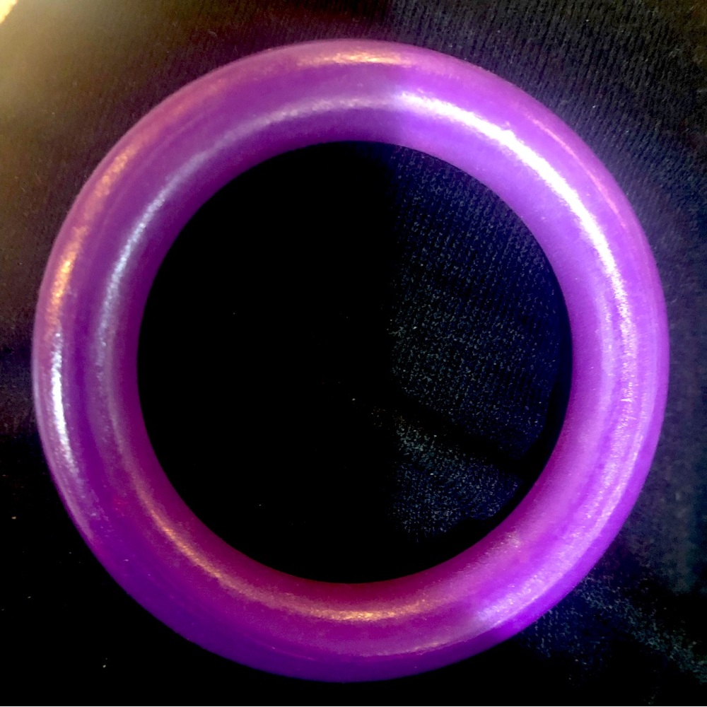 Purple Bangle Bracelet